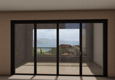 Luxuriöses Apartment mit Meerblick 104 m in der Lustica Bay mit Elite-Golfzugang