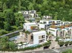 Exklusives neues Stadthaus 189 m2 Villa in Tivat mit privatem Pool und Meerblick