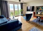 Möbliertes 64 m2 großes Apartment mit Panoramablick auf das Meer und 2 Schlafzimmern in Baošići