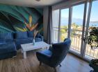 Möbliertes 64 m2 großes Apartment mit Panoramablick auf das Meer und 2 Schlafzimmern in Baošići