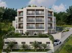 Neue Luxus-Meerblick-Wohnung in Tivat in der Bauphase