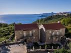 Atemberaubender Panoramablick auf das Meer 249 m2 Haus in Blizikuće als Mini-Hotel